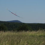 Farbenfroher neuer Flieger